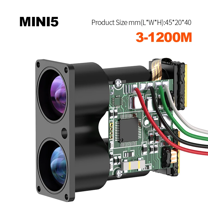 Imagem -06 - Módulo Arduino Laser Range Finder de Longa Distância para Sensor Rangefinder Laser Inteligente Módulo Lazer com pc Carta de Acordo