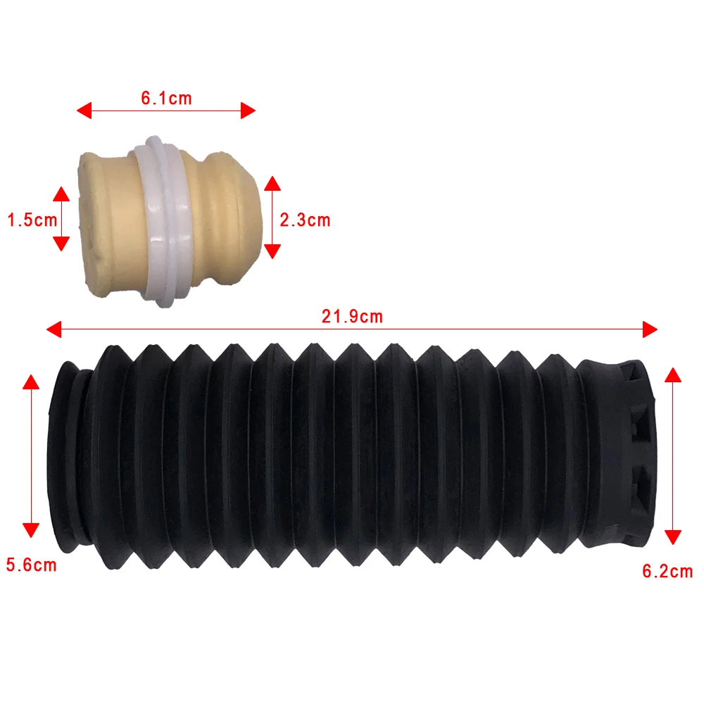 Dust Cover Suspension Kit For RENAULT LATITUDE (L70_) 2.0 16V 2011- Rear Axle Shock Absorber Strut Boot Bellow Buffer Bushing