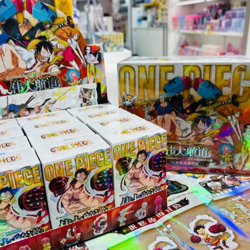 

Kayou One Piece Series Mini Rubber Doll Model Rare Card Figure Anime Hobby Gift Toy Blind Box Big Hidden Luffy Xp Card Kids Gift