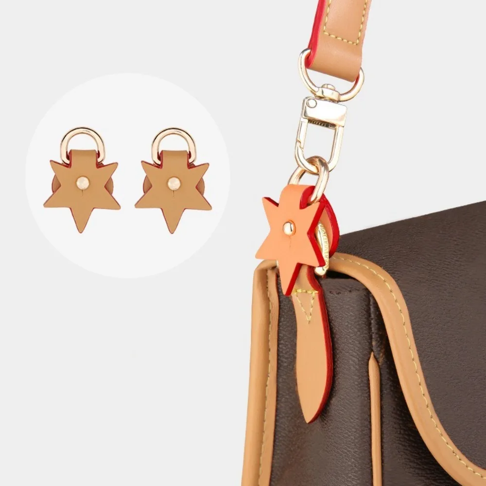 

1Pairs New PU Leather Anti-Wear Buckle Anti-Wear Punch-Free Bag Protection Buckle Anti-abrasion Bag Accessorie For LV Nano Diane