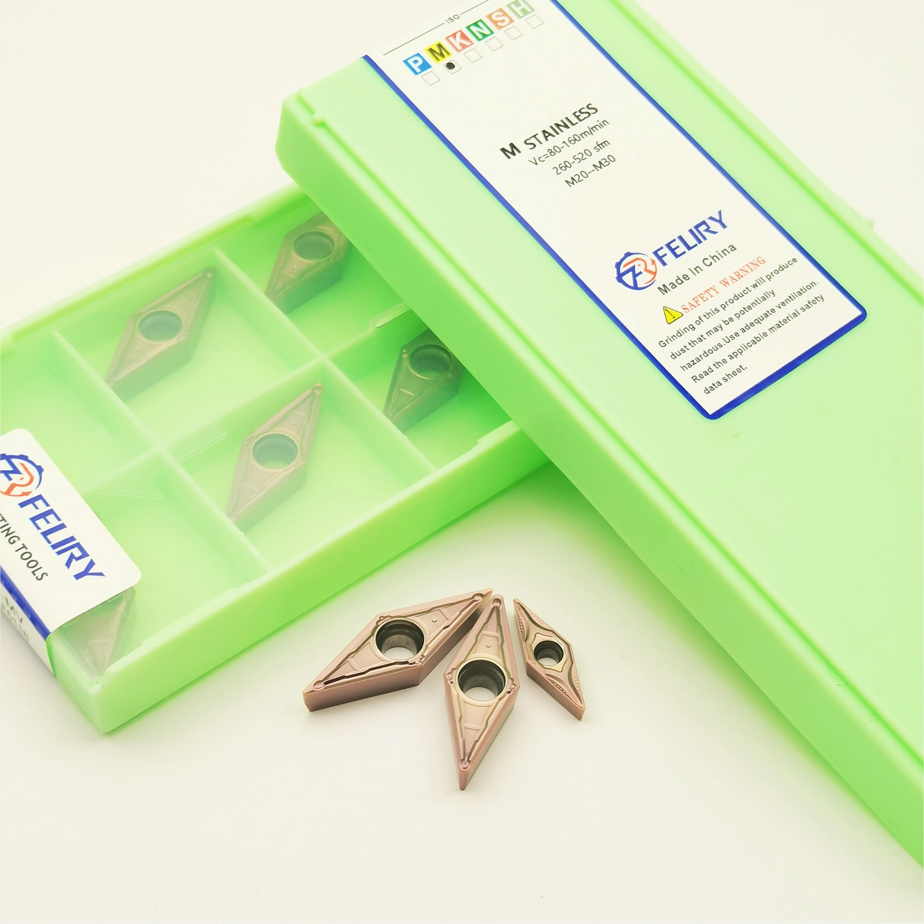 

10PCS VBMT110304 VBMT160404 VBMT160408 LF6118 high quality carbide cutting tools, suitable for processing stainless steel VBMT