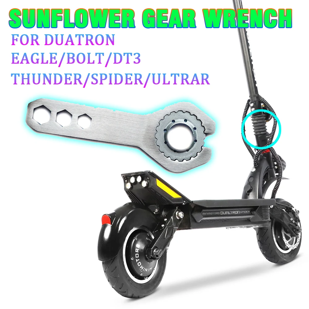 

Новый складной Sunflower Tool Gear Wrench Duatron Thunder Bolt DT3 Spider Eagle Ultrar Electric Scooter