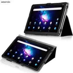 For CHUWI HiPad Air/max 10.3 Android Hipad pro 10.8 Tablet Case Print PU Leather Folding Stand with Hand Holder Magnetic Cover