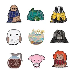 Classic Movie Sock Enamel Pin Cartoon Anime Brooches Clothes Collar Lapel Badges Jewelry GiftsFor Kids Friends