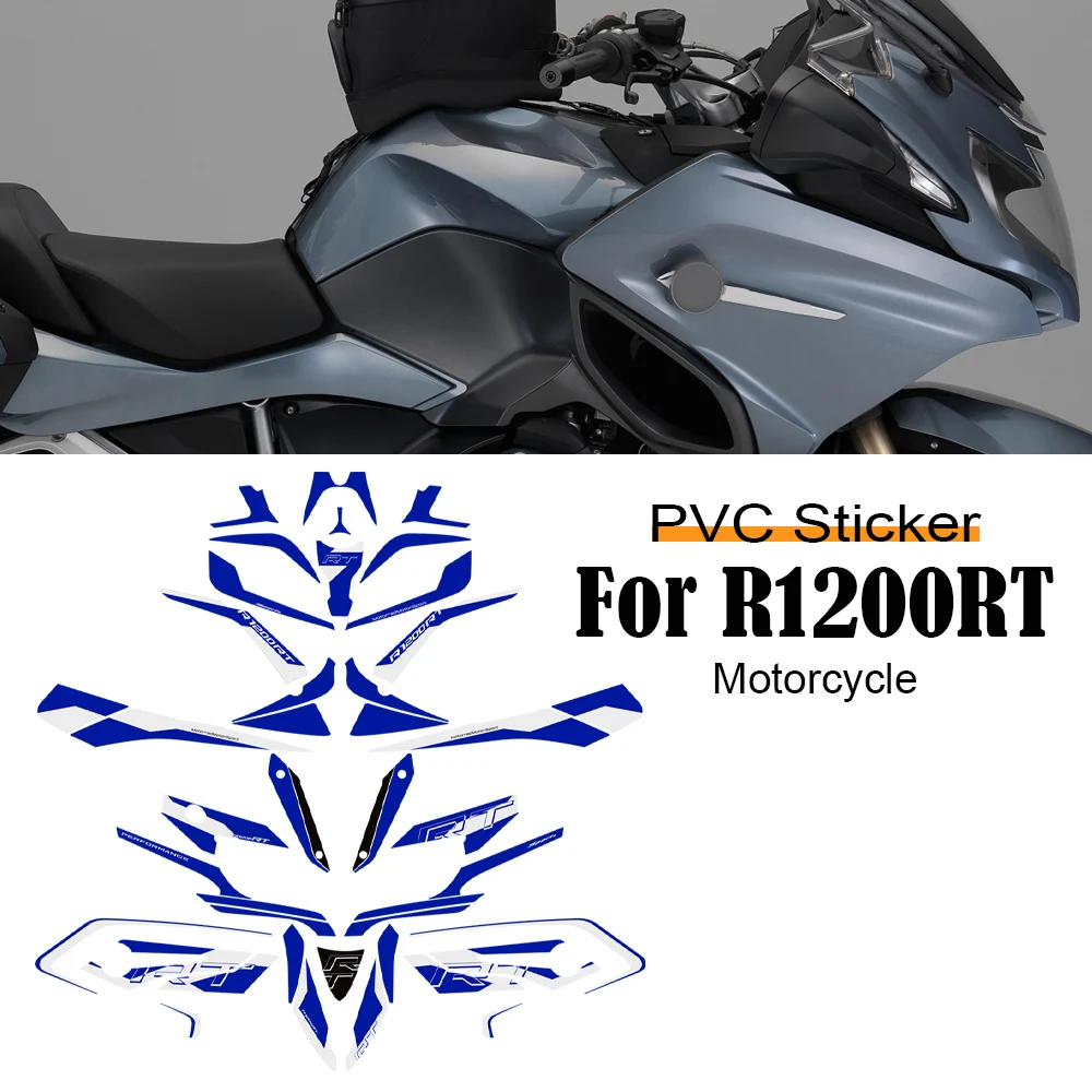 

Motorcycle Fairing Protector Oil Fuel Tank Pad Protector Sticker Trunk Luggage Cases Decals For BMW R1200RT R 1200 RT