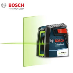 BOSCH Green Laser Level GLL 30G High Precision Cross Line Laser Horizontal Vertical Nivel Laser for HomeDIY Decoration Team