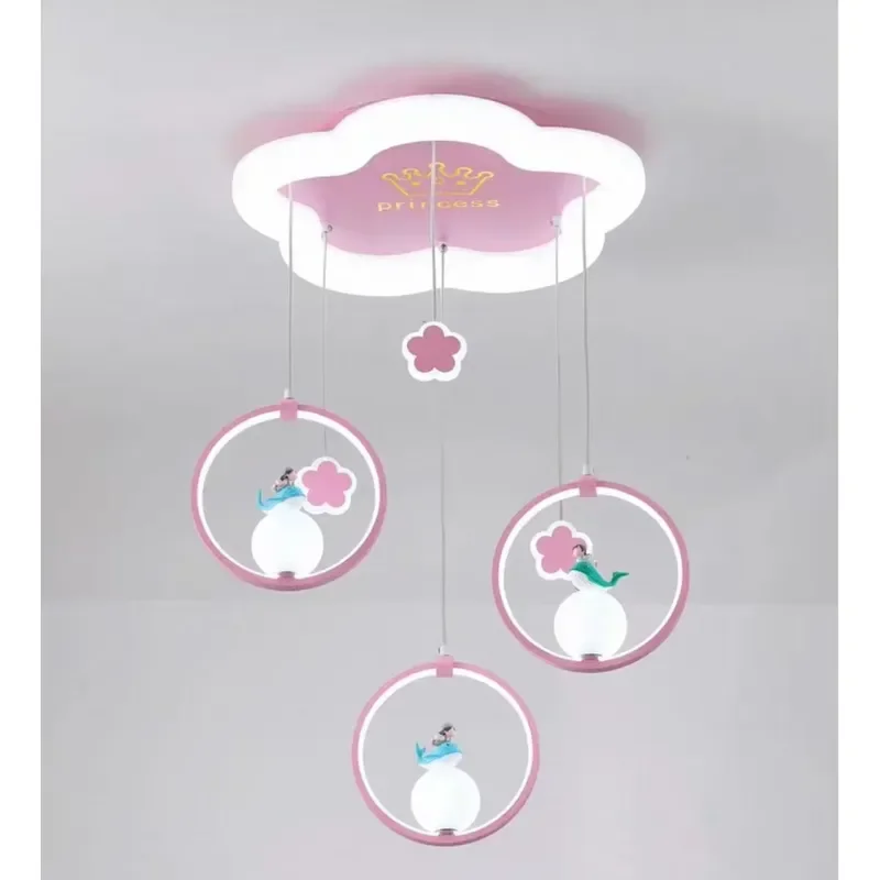 Children's bedroom decoration LED ceiling light Children's room chandelier Cartoon creative light
