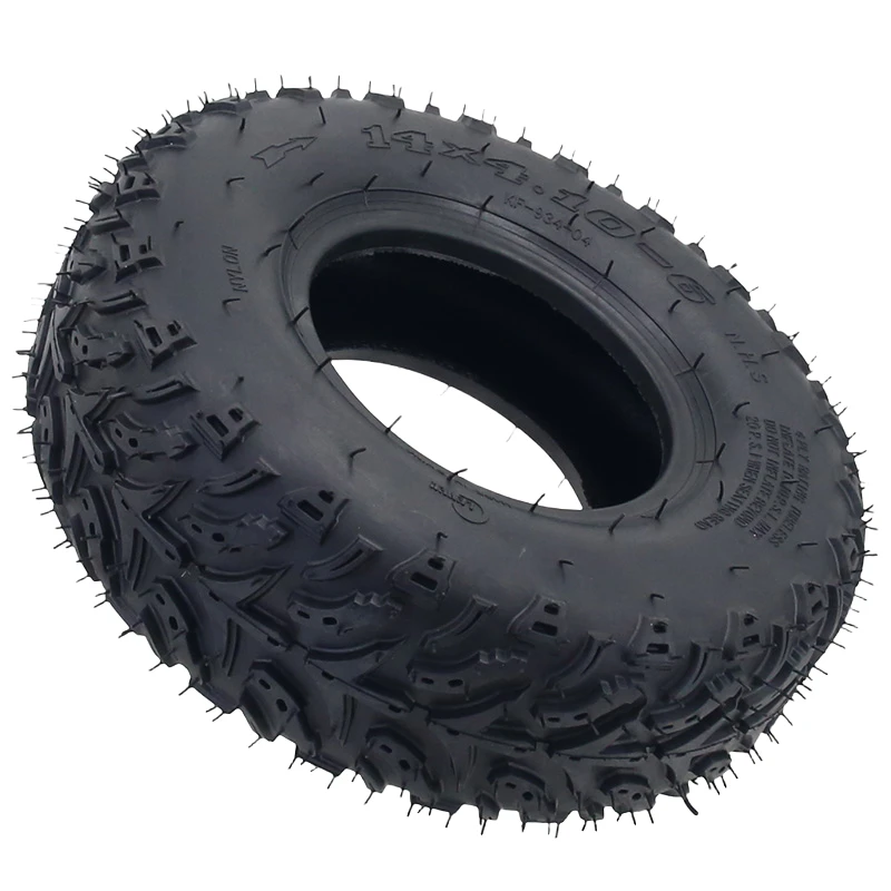 14-inch tubeless tire 14x4.10-6 high quality wear-resistant for kart ATV four-wheel ATV accessories - view 4