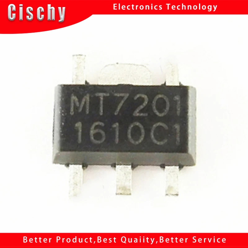 10pcs/lot New MT7201C MT7201 7201C SOT-89-5 LED LCD DRIVER IC