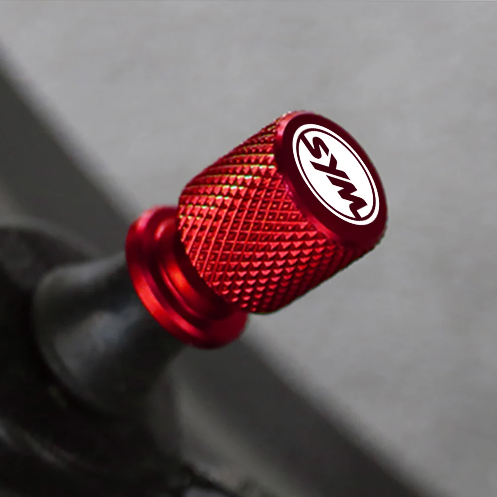 For SYM Joymax Z 125 200 250 300 GTS 250i 300i T3 M Stem Covers Aluminum Alloy Airdust Tire Valve Cap CNC Motorcycle Accessories