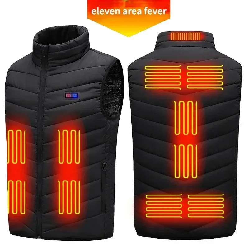 

Intelligent Heating Vest for Both Men and Women, USB Charging and Heating Vest, 11 Zone Electric Heating Clip