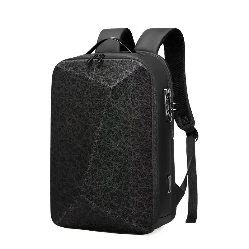 

Fashion Computer Backpack Anti-theft Men's Backpack Multifunctional Reflective Cool Student Schoolbag Large Capacity Travel Bag