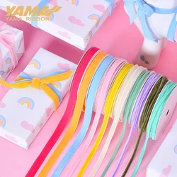 YAMA-Monochrome Velvet Ribbon, Wedding Crafts, Garment Accessories, 100Yards per Lot, 1/8 in, 3mm