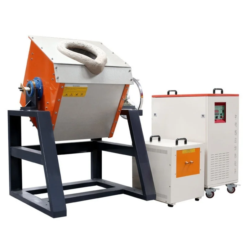 Mid Frequency Copper Aluminum Scrap Melting Furnace, Dump Furnace Price from Factory