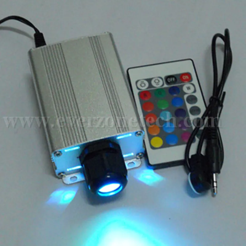 5w LED Light Source 2mm Optic Fiber Lighting Star Sky Ceiling 40pcs Length 0.5m+1m+1.5m+2m with 5pcs Crystal End Fittings