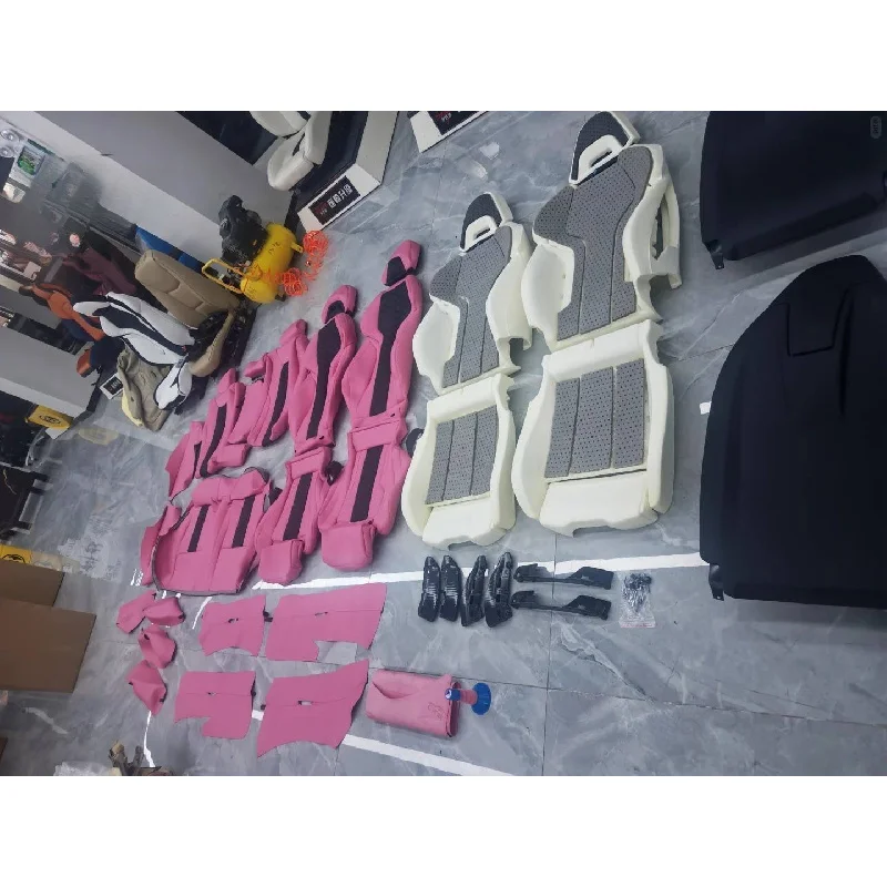 Hongsheng Sports Style Seats Modified Car Driver Passenger M Power Seat Covers for M2 M3 M4 M5 view 4