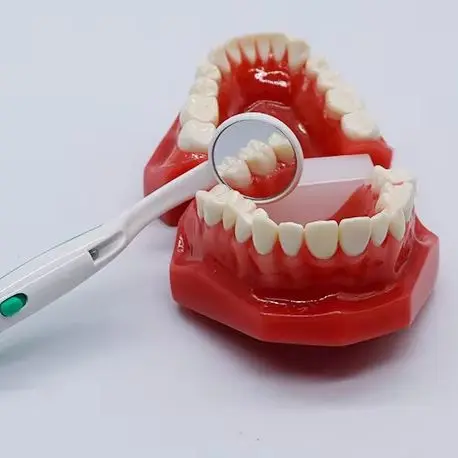 

Led Dental Light Mouth Mirror Dentist Oral Checking Anti Fog Bright Tooth Care Hygiene Clean Instrument
