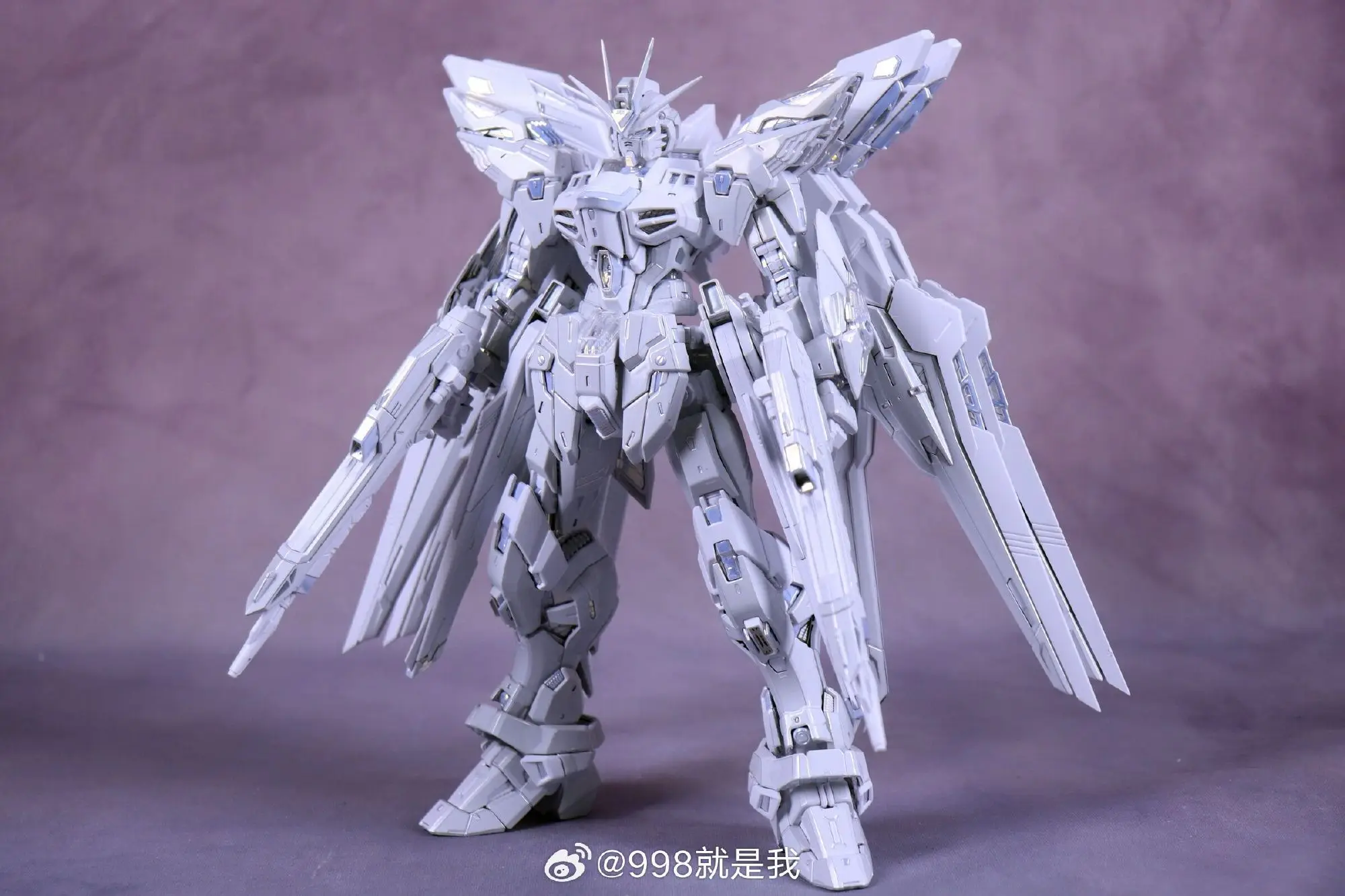 PIANXIN Model  MGEX 1/100 White Legend True Twilight White Strike Freedom Assembled Model Anime Figures Birthday Gift