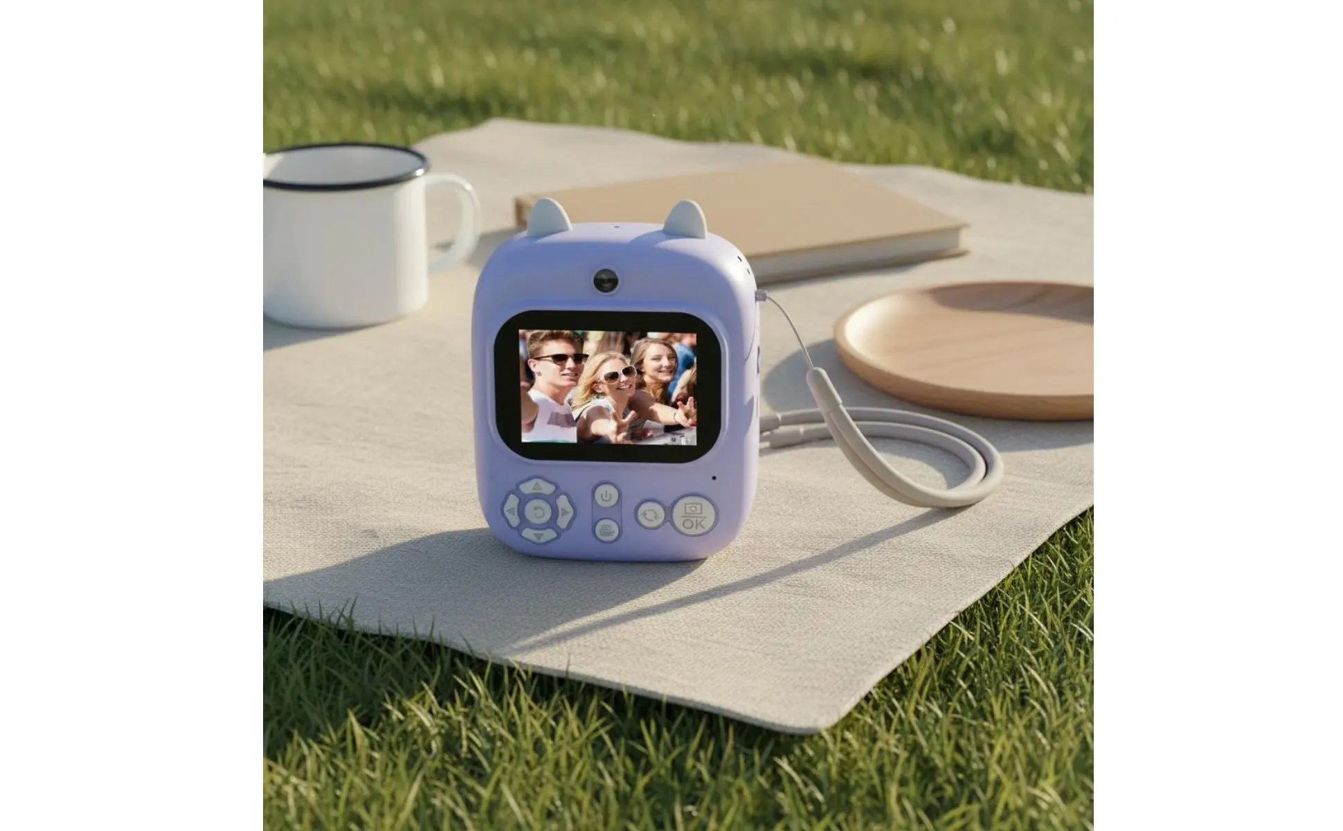 Kids Instant Camera High-Definition Twin Lens Print Camera Multifunctional Thermal Printing for Party Kids Instant Camera High-Definition Twin Lens Print Camera Multifunctional Thermal Printing for Party