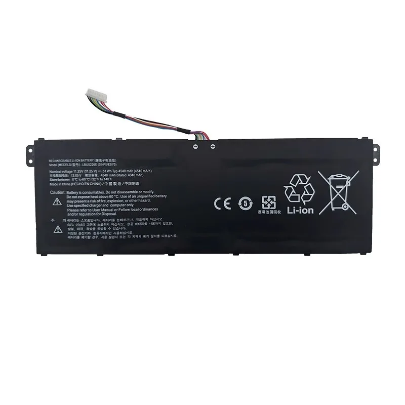 Nouvelle batterie de remplacement pour ordinateur portable 11.25V 4540mAh LBU5226E pour LG EAC64581401 PG19A4 199020020062