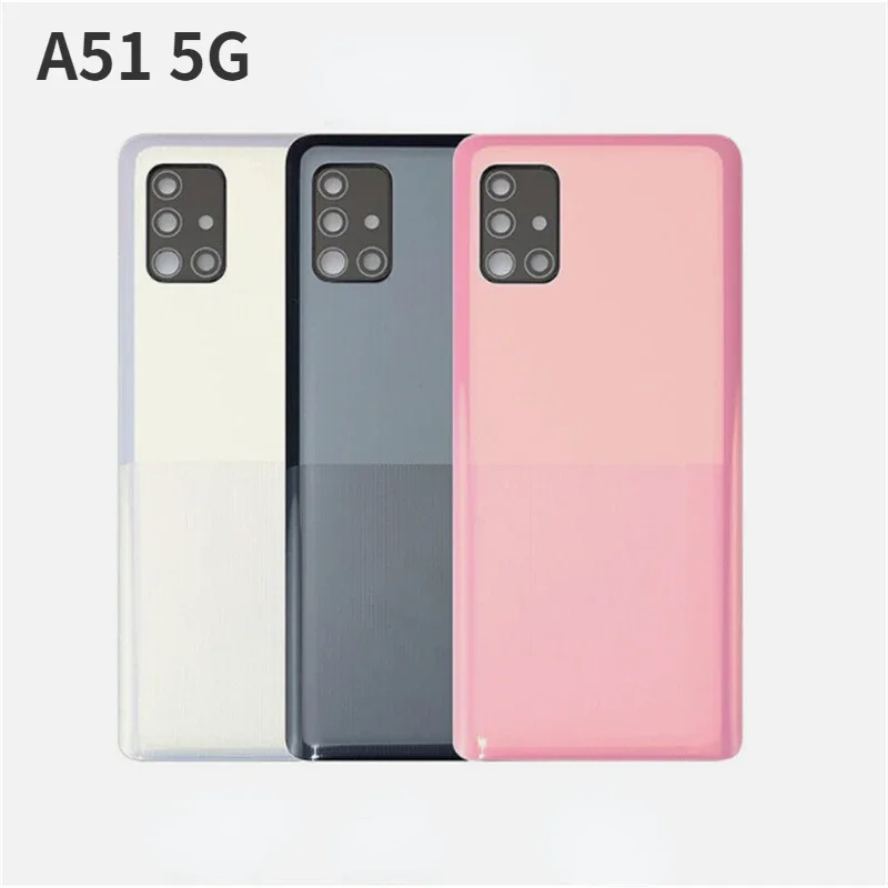 For Samsung Galaxy A51 5G A516 Back Battery Cover Rear Housing Cover Replacement With Camera Lens For Samsung Galaxy A51 4G A515