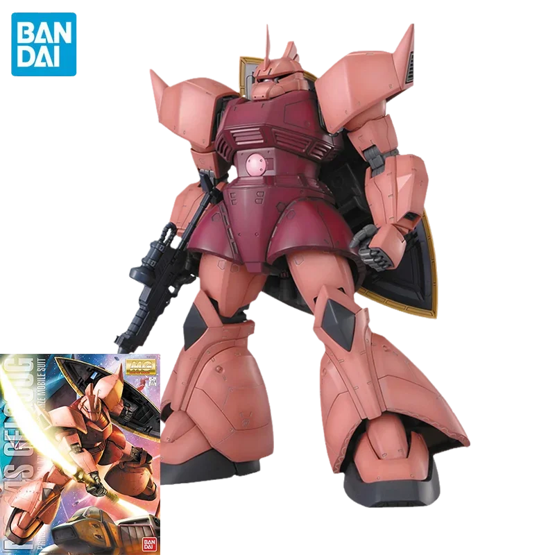 Spot Direct Delivery Bandai Original Anime Collectible GUNDAM Model MG MS-14S GELGOOG 2.0 Action Figure Assembly Totys For Kids