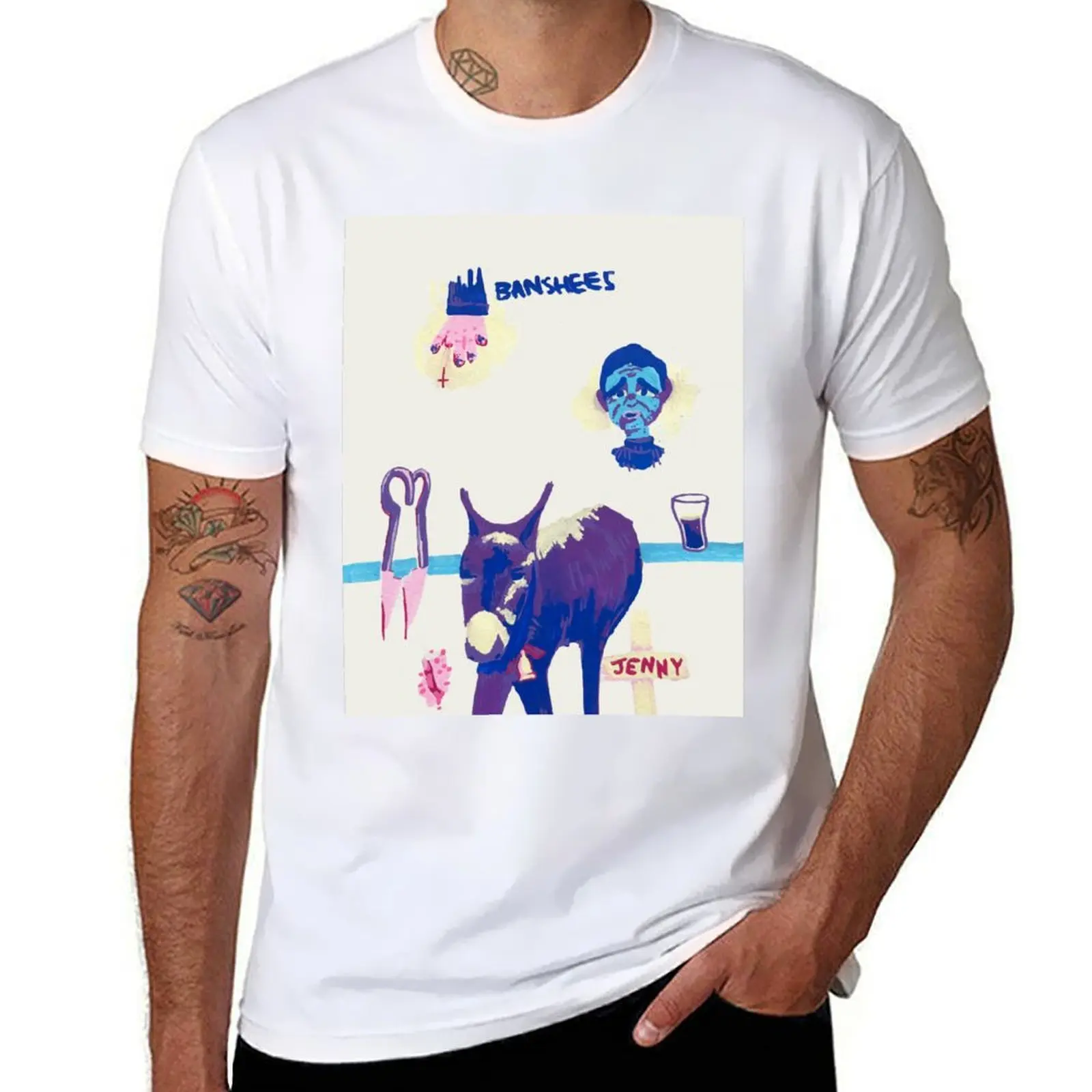 

Banshees of Inisherin Poster T-Shirt man t shirt cotton t shirt custom print printed t shirts for man T-Shirt