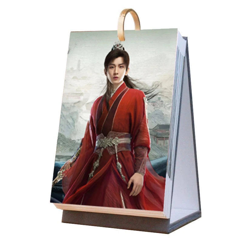 2025Year 54Pages Mysterious Lotus Casebook Li Lianhua Li Xiangyi Cheng Yi Desk Weekly Calendar