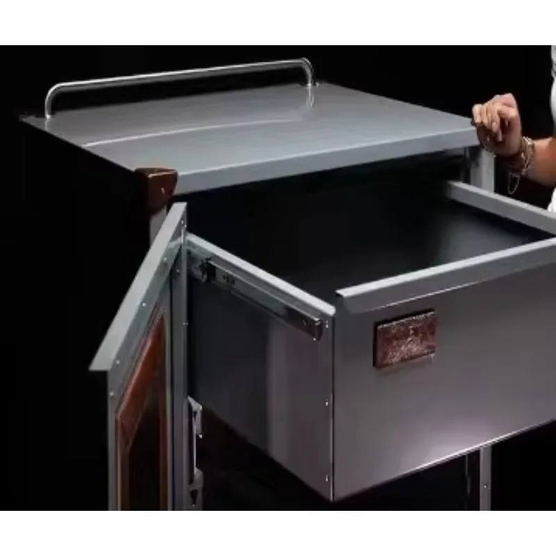 Small Size Customized  Horse Tack Box Portable Tack Trunk Locker Stable Cabinet