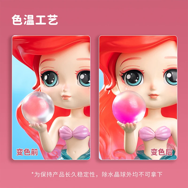 Disney Princess Doll Nature Series Handmade Ornaments White Snow Rapunzel  Ariel Children'S Birthday Holiday Toy Gifts