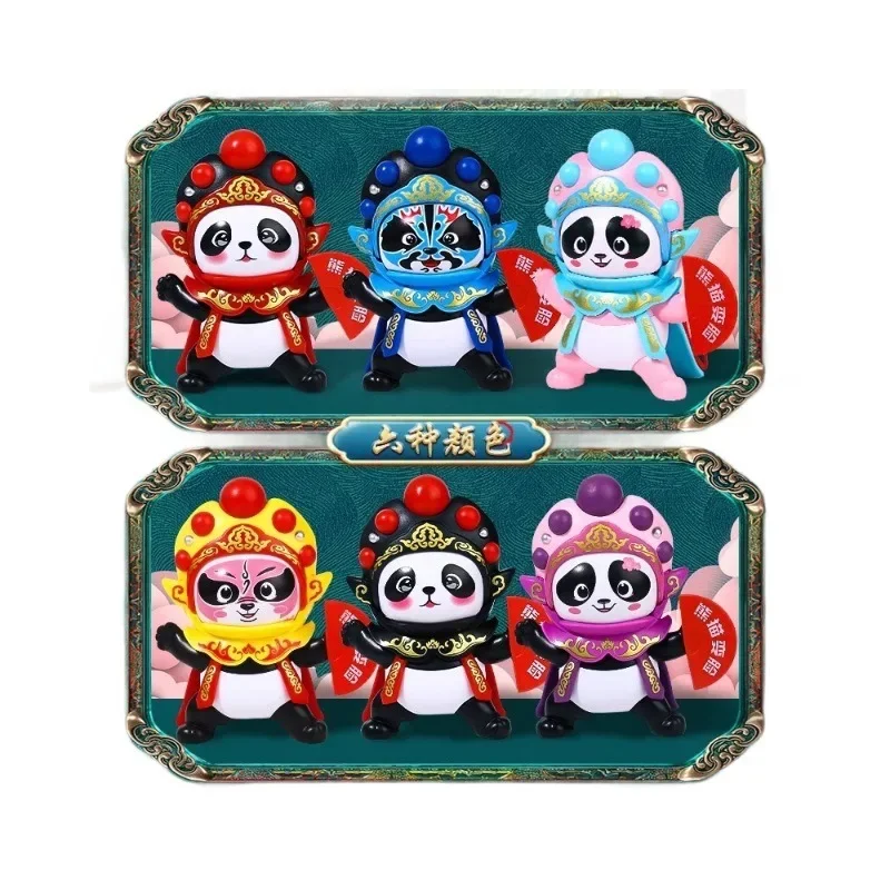 دمية سيتشوان أوبرا المتغيرة للوجه، دمية الباندا القطيفة على طراز سيتشوان، لعبة الزينة، لعبة عصرية، طراز فريد (عناصر) #1