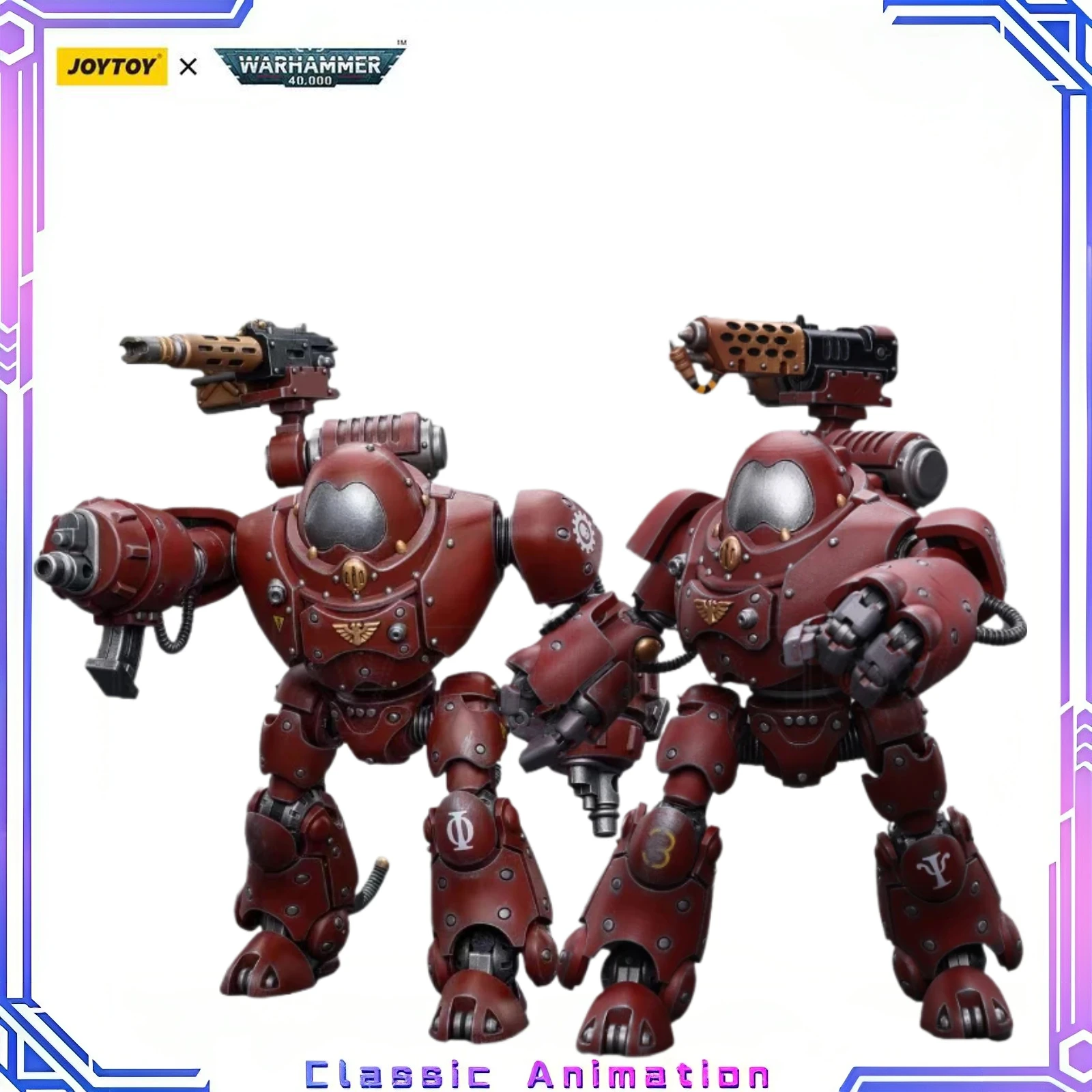 

【Оригинал】JOYTOY 1/18 Фигурка Warhammer 40KAdeptus Mechanicus Kastelan Robot Классические игрушки Аниме Модель