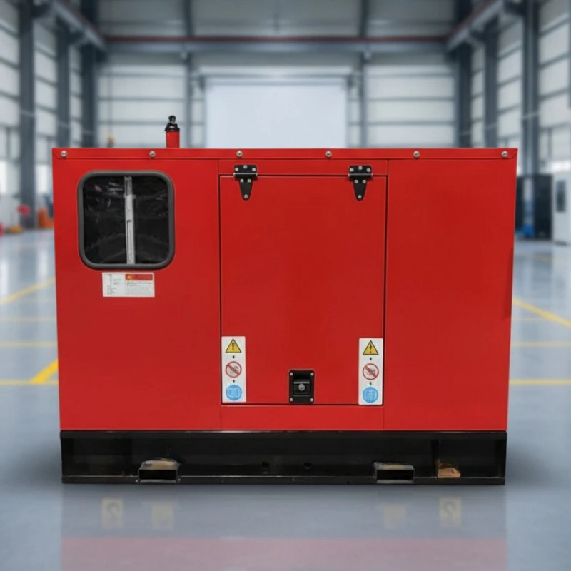 10kVA Three Phase Silent Generator Set Portable Diesel Power Generator with Automatic Transfer Switch Emergency Home