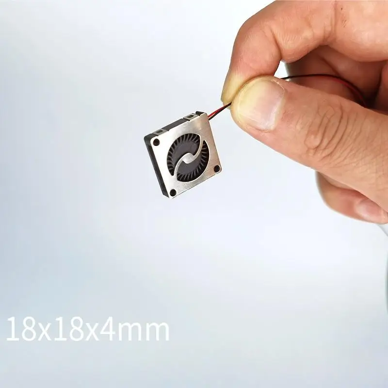 1Pcs 18x4mm High-Efficiency Cooling Compact Ultra-Thin 5V DC Mini Blower Fan For Precision Instruments Notebooks & Drones