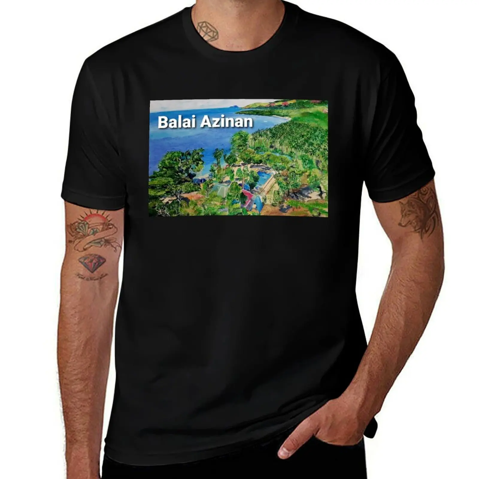 

Balai Azinan 2 T-Shirt g man t shirts for men t shirt man casual T-Shirt