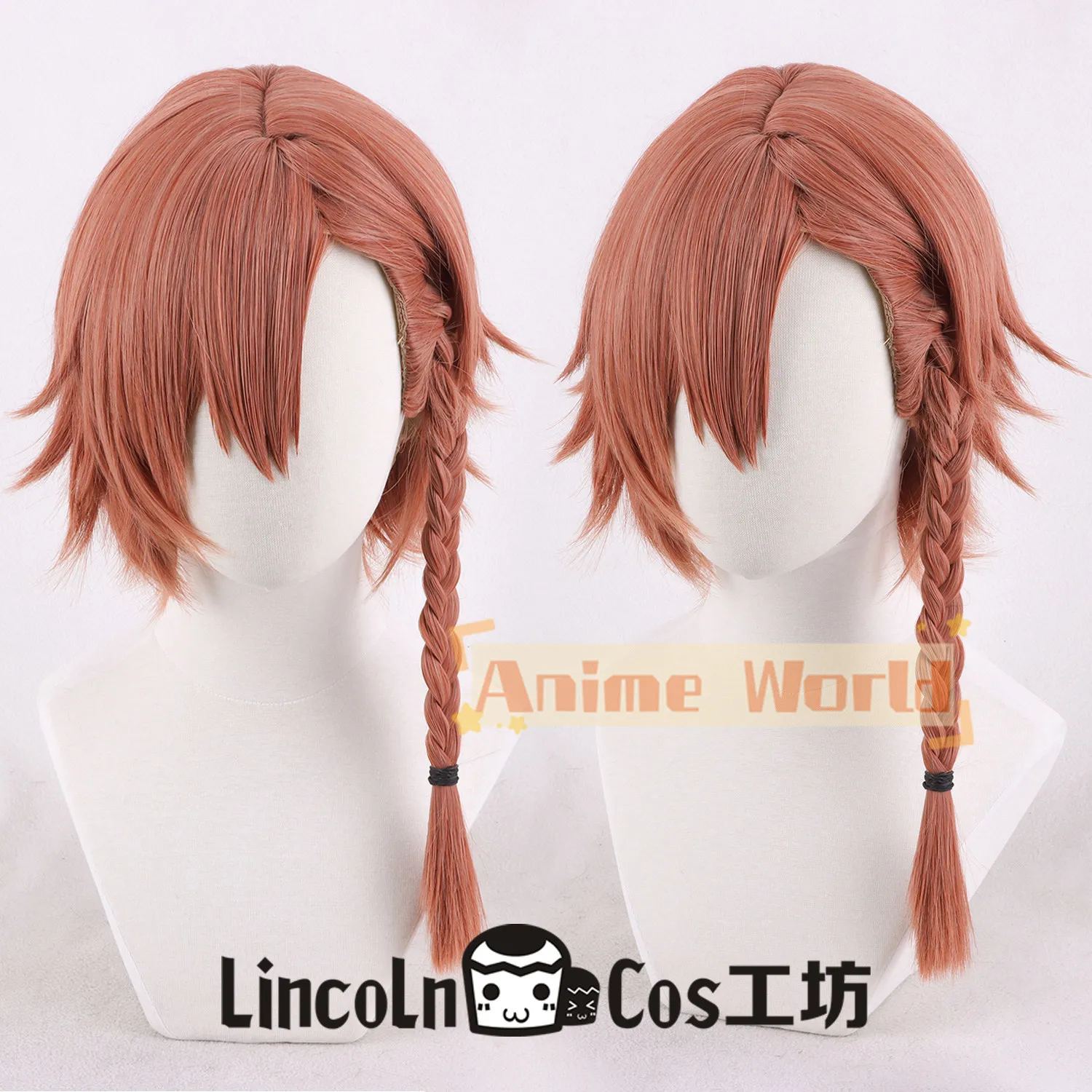 

Anime Blue Archive Neru Mikamo Cosplay Wig Halloween Carnival Party Props Synthetic Hair Heat Resistant Fiber + Wig Cap