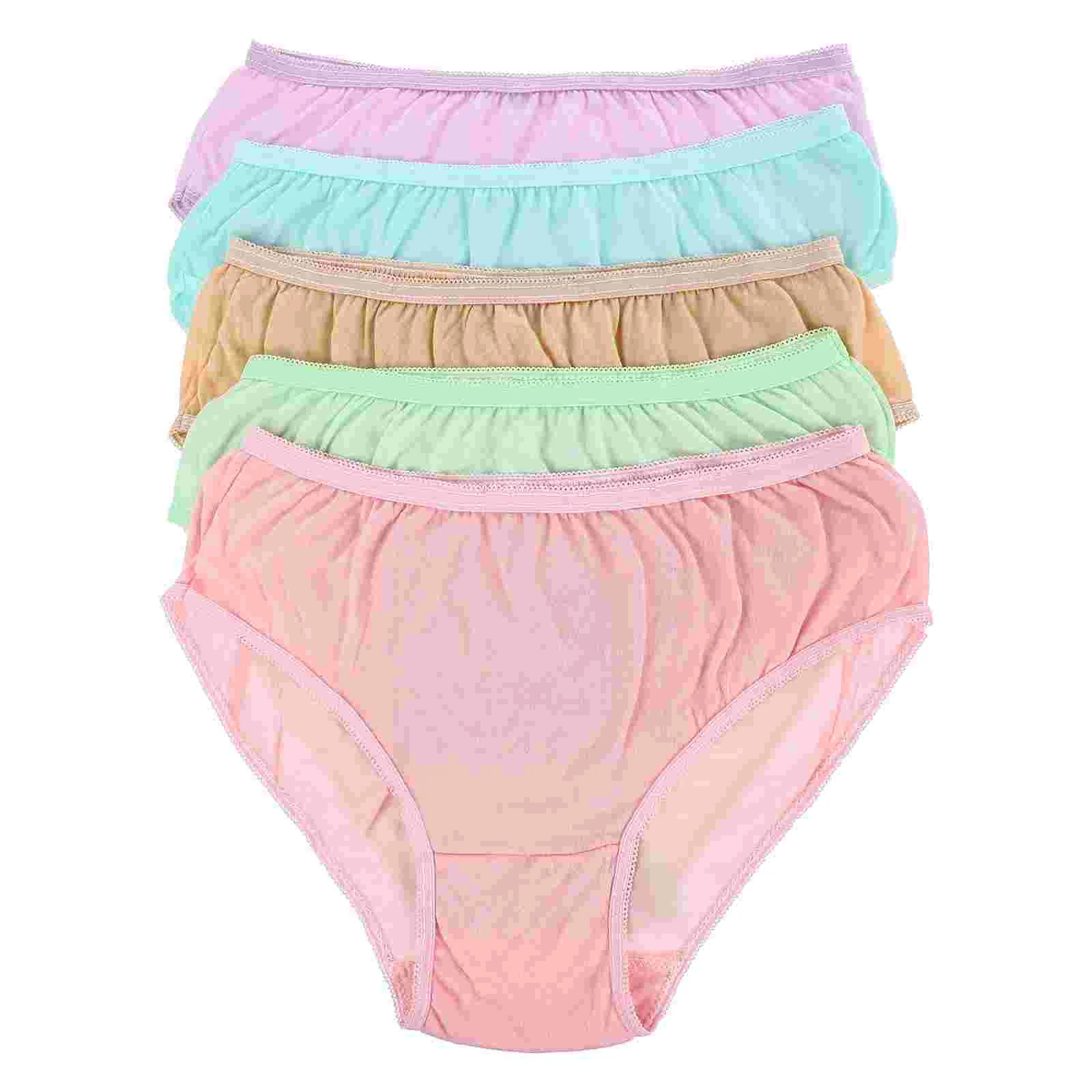 5 Pcs Black Bikini Disposable Panties Travel Underwear Sauna Briefs for Spa Massage Portable Practical Miss