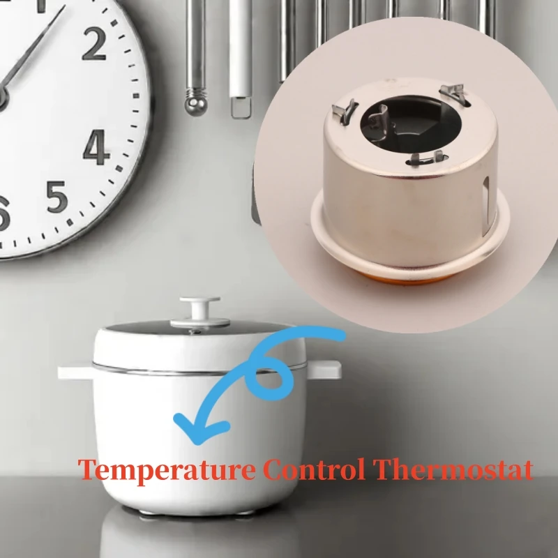 1PC Temperature Control Thermostat Switch For Rice Cooker Magnetic Center Parts Accessories Temperature Limiter