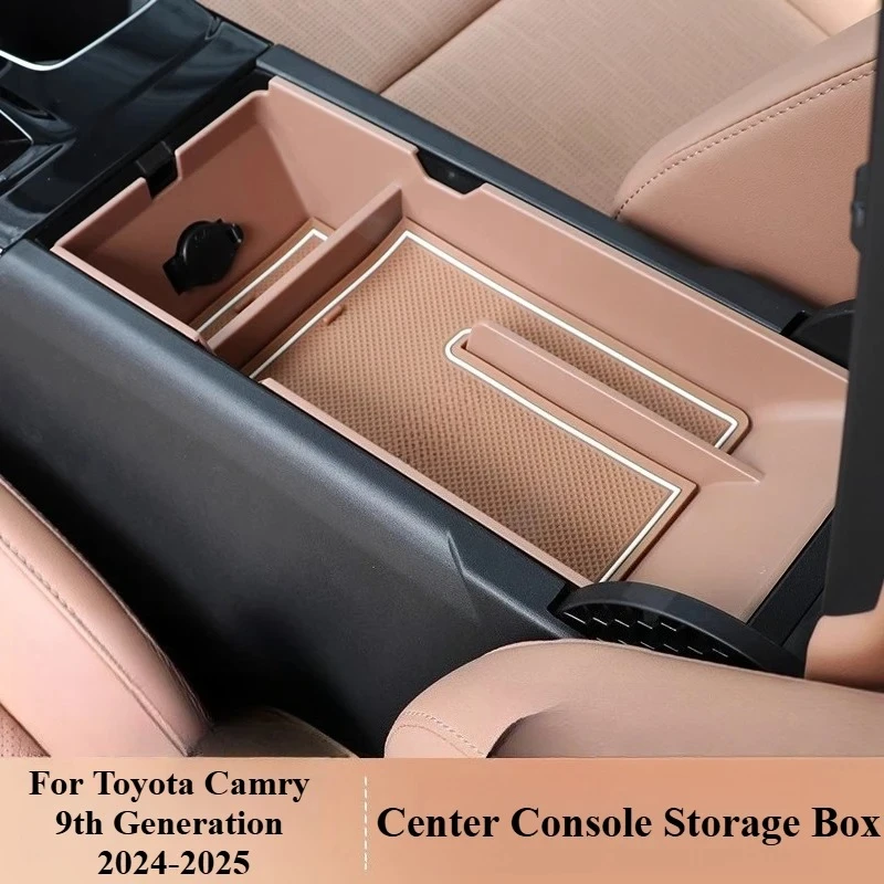 

For Toyota Ninth Generation Camry 2024-2025 Armrest Box Central Control Armrest Box Storage Car Storage Box Car Accessories