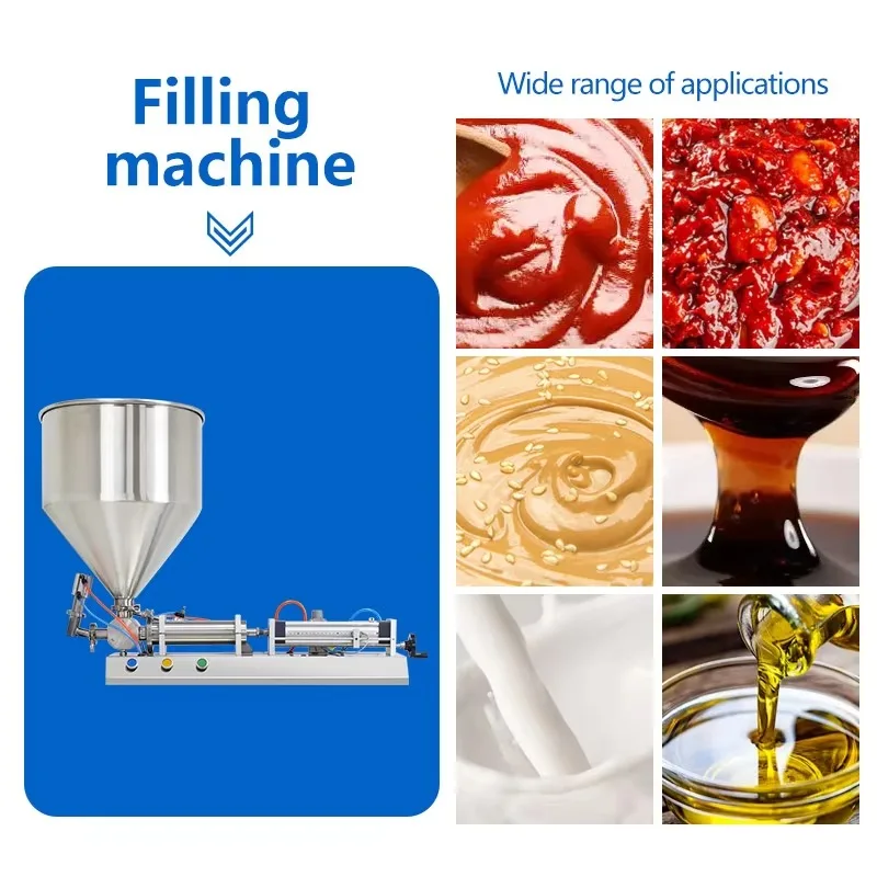 Hot Sale Food Beverage Bag Filling Sealing Machine User-Friendly Pneumatic Motor  For Plastic Foil Chemical