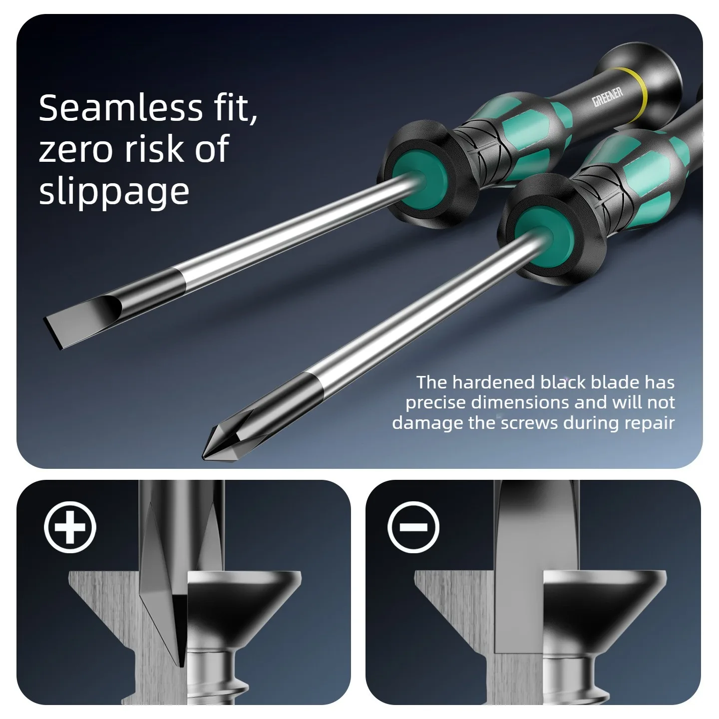 Small Screwdriver Set, Cross Shaped Clock Disassembly, High-Strength Precision Screwdriver For Mobile Phones And Glasses