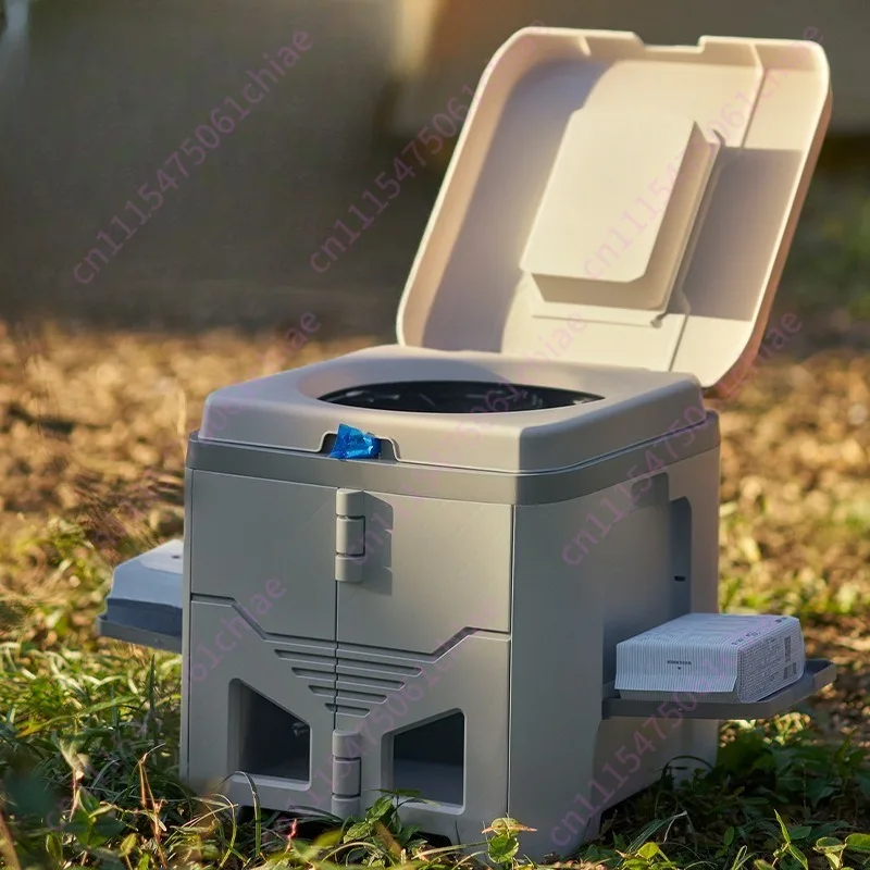 New Folding Toilet Car Emergency Camping Toilet Stool Adult Portable Deodorant Outdoor Mobile Toilet