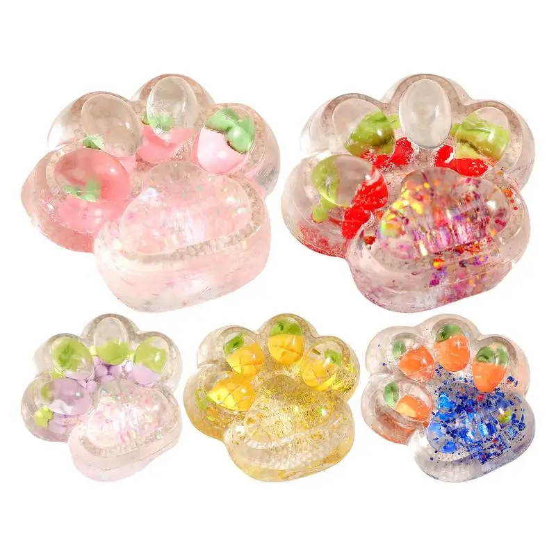 لعبة الضغط الكبار مقلد القط باو قرصة لعبة لينة معسر اللعب مطاطا ضغط اللعب الإجهاد الإغاثة للمنزل السفر في الهواء الطلق