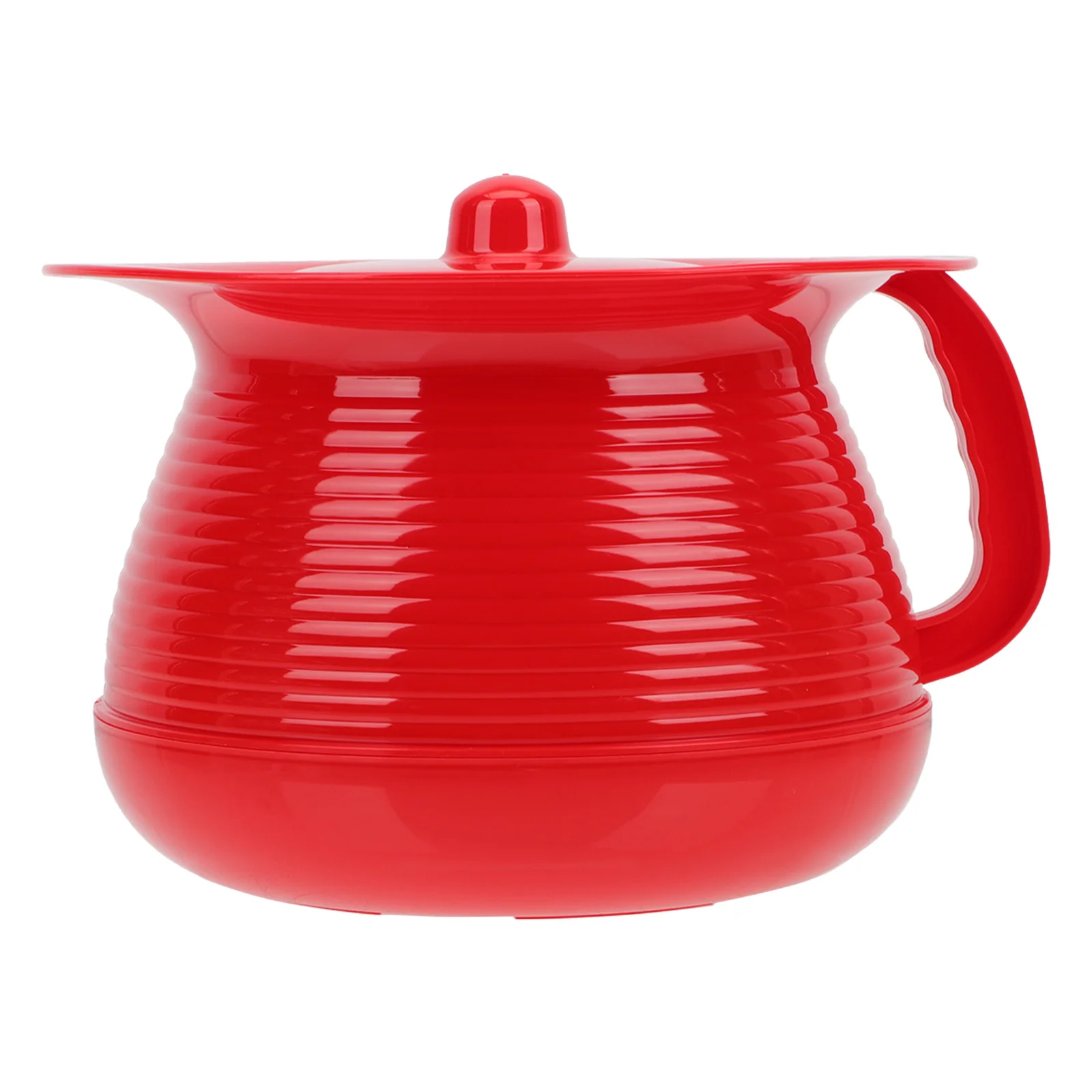 سميكة البلاستيك مبولة الحاويات الكبار المبصقة غطاء محمول غطاء عدم الانزلاق قاعدة ليلة البول وعاء المنزلية Bedpan السلس الداخلية #5