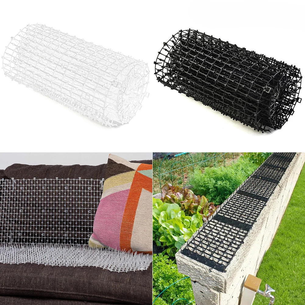 

Garden Cat Scat Mats Anti-cat Prickle Strips Gardez Chat Loin Pointe Plastiqu Pest Control Supplies For Yard Garden Outdoor