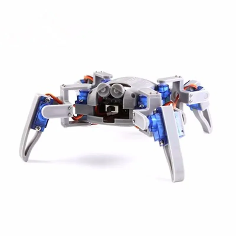 

Four-legged Spider Robot mg90s kit Maker Nodemcu Education WIFI Can Phone control