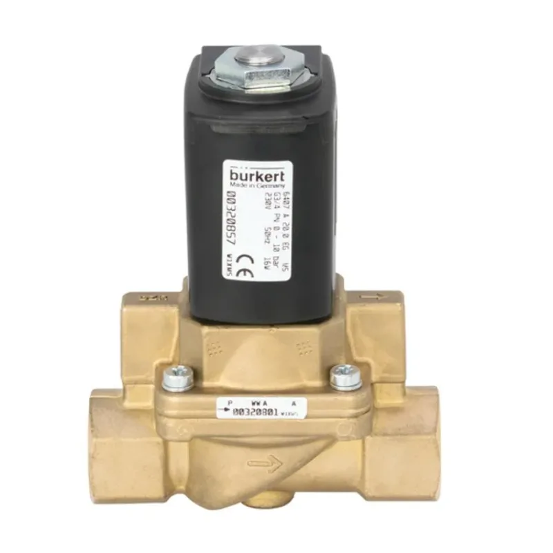 Chinese Skid-mounted With Burket Solenoid Valve 6407 Servo-assisted 2/2 Way Piston Valve Parts
