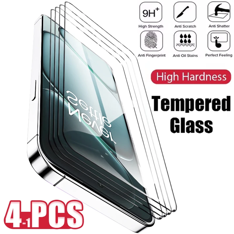 1-4 Uds vidrio templado para OnePlus Ace 5 Ultra Pro Racing 6 Nord CE 2 Lite 2T CE3 3 N20 SE N10 N100 N200 N300 HD Protector de pantalla
