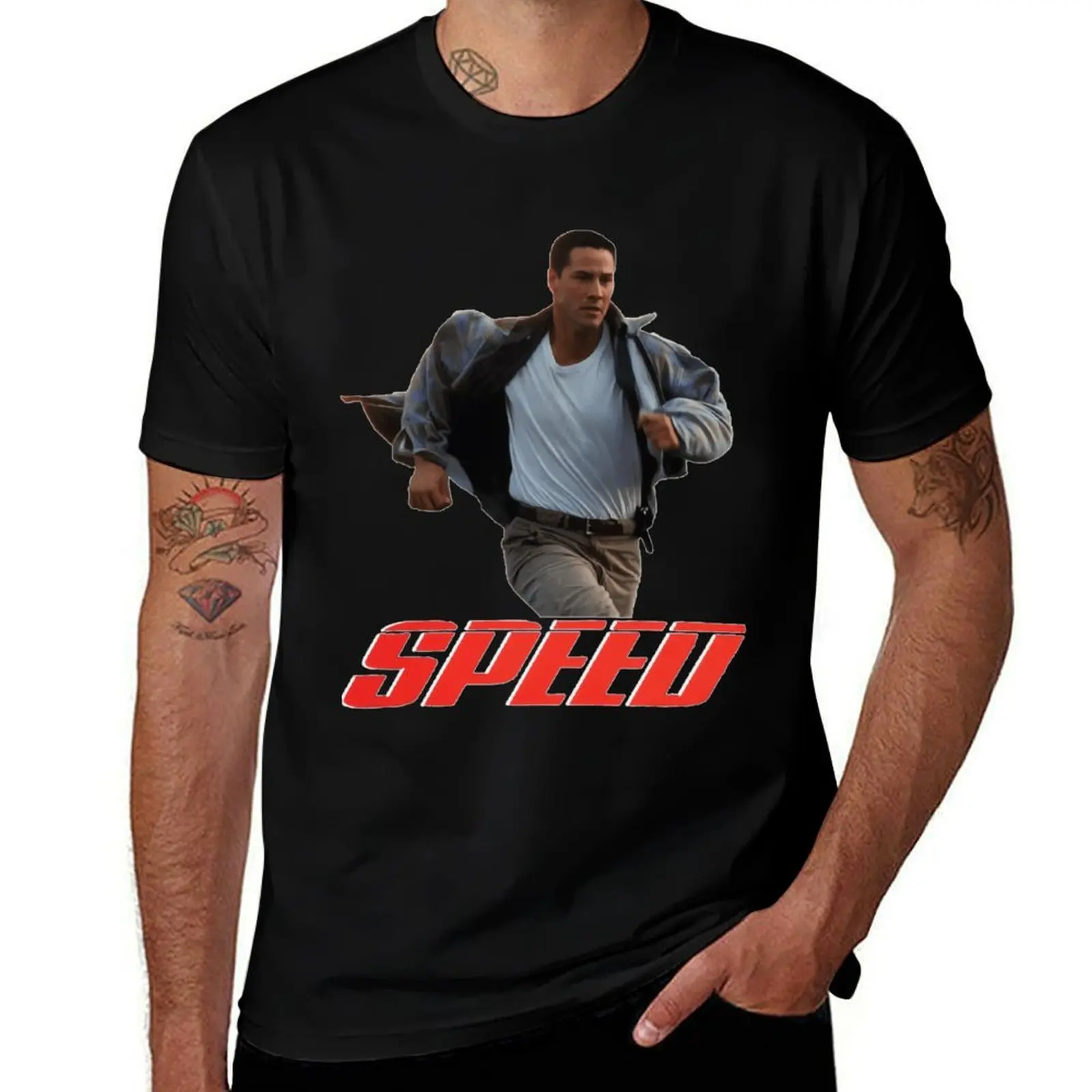

Keanu-Reeves-Speed T-Shirt funny t shirts dark humor anime tshirt t shirt for man T-Shirt