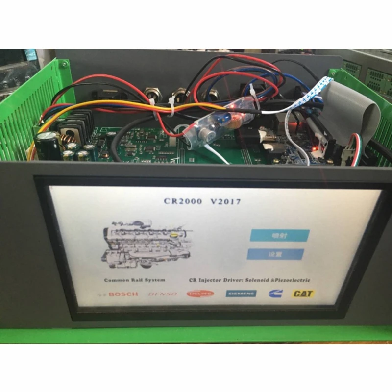 CR2000 Diesel Common Rail Solenoid and Piezo Injector System Tester for Bosch Denso Delphi Siemens CAT Cummins